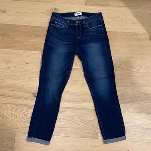 Paige crop jeans
